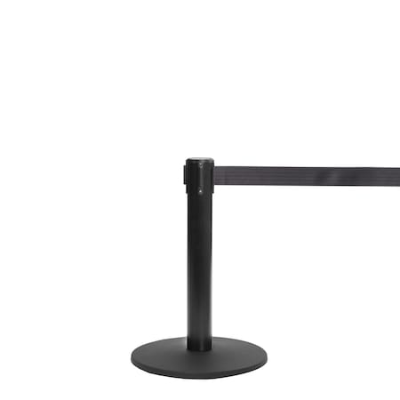 Queue Solutions QueuePro Mini 300, Black, 16' Blue Belt PROMini300B-BL160